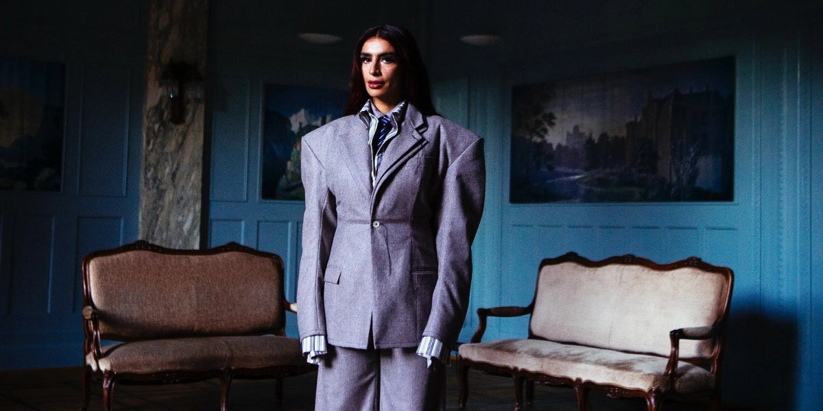 Paper Magazinel; Ninamounah Outfitted Sevdaliza in the Ultimate Power Suit