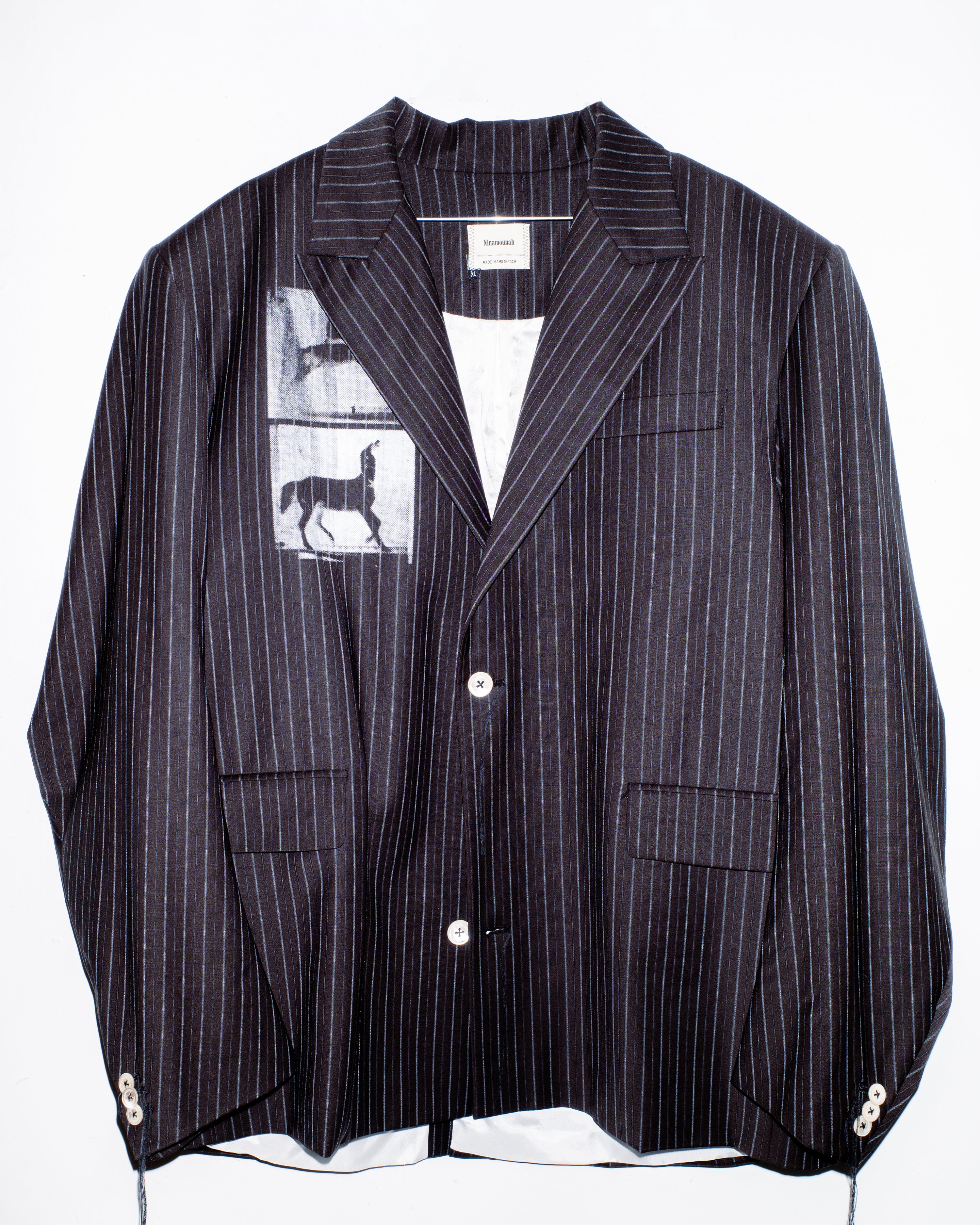 Tempre brown pinstripe x Lotus Lourdes