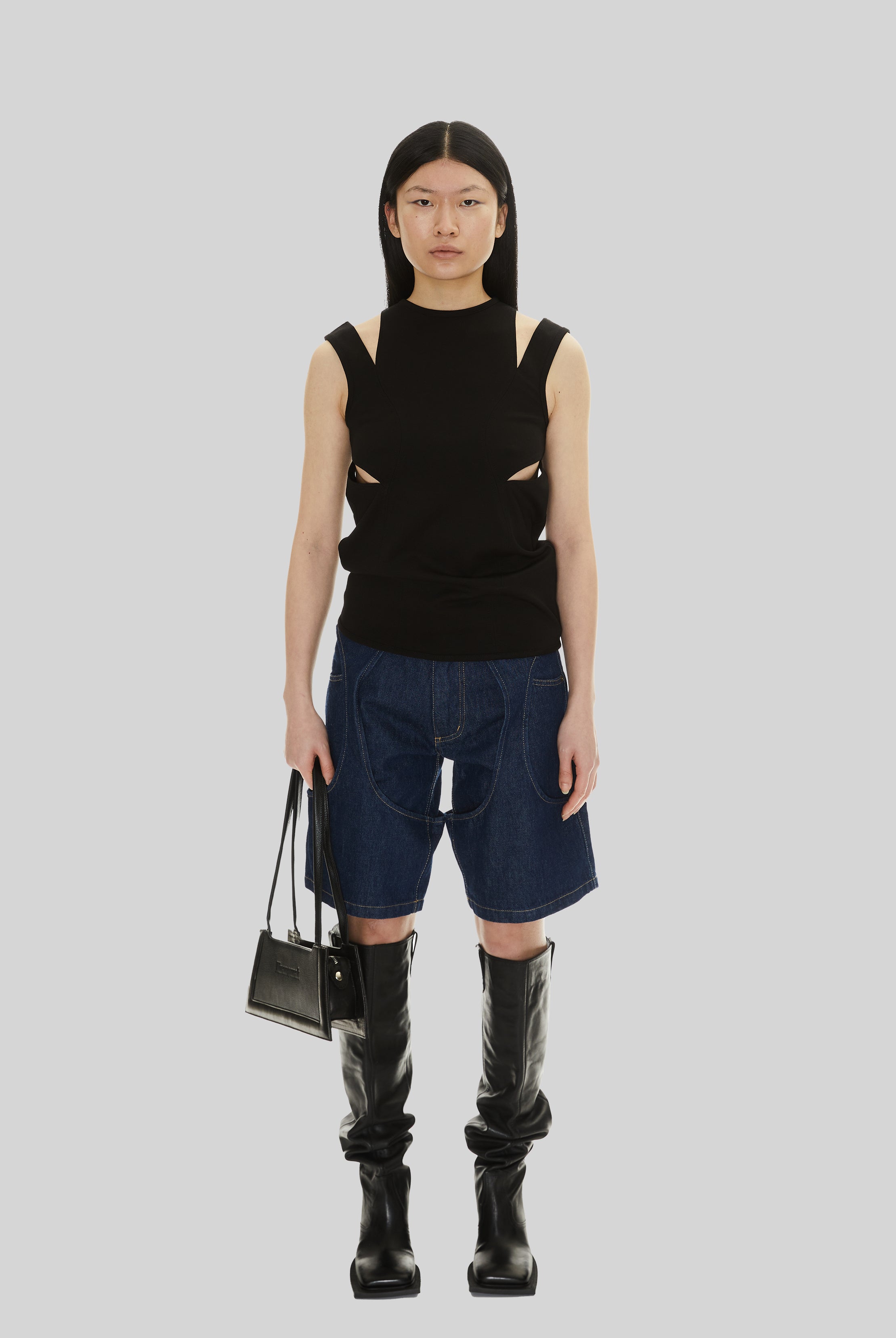 Sage Tank Top in Black