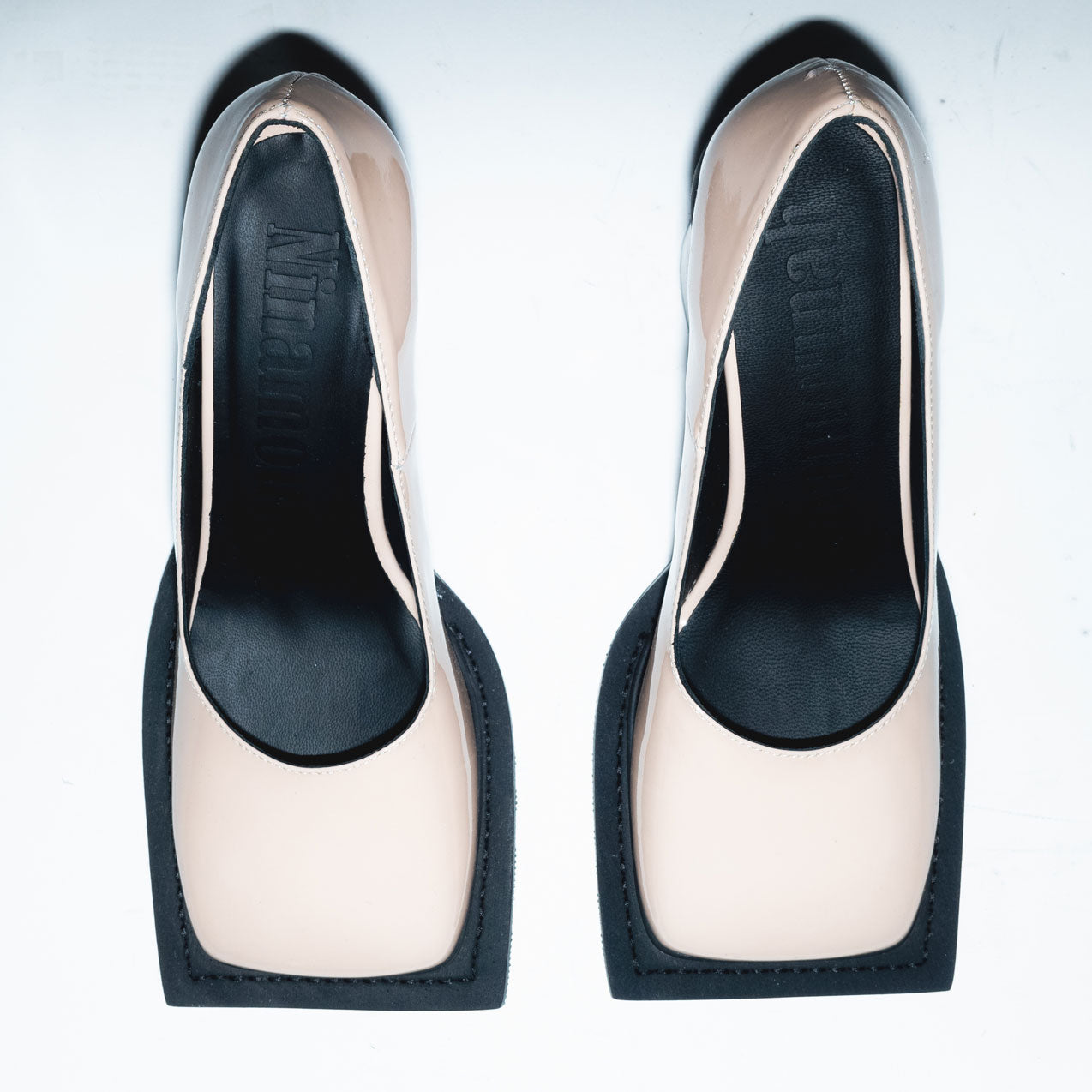 Archive Howl Pumps in Soft Pink Patent Leather