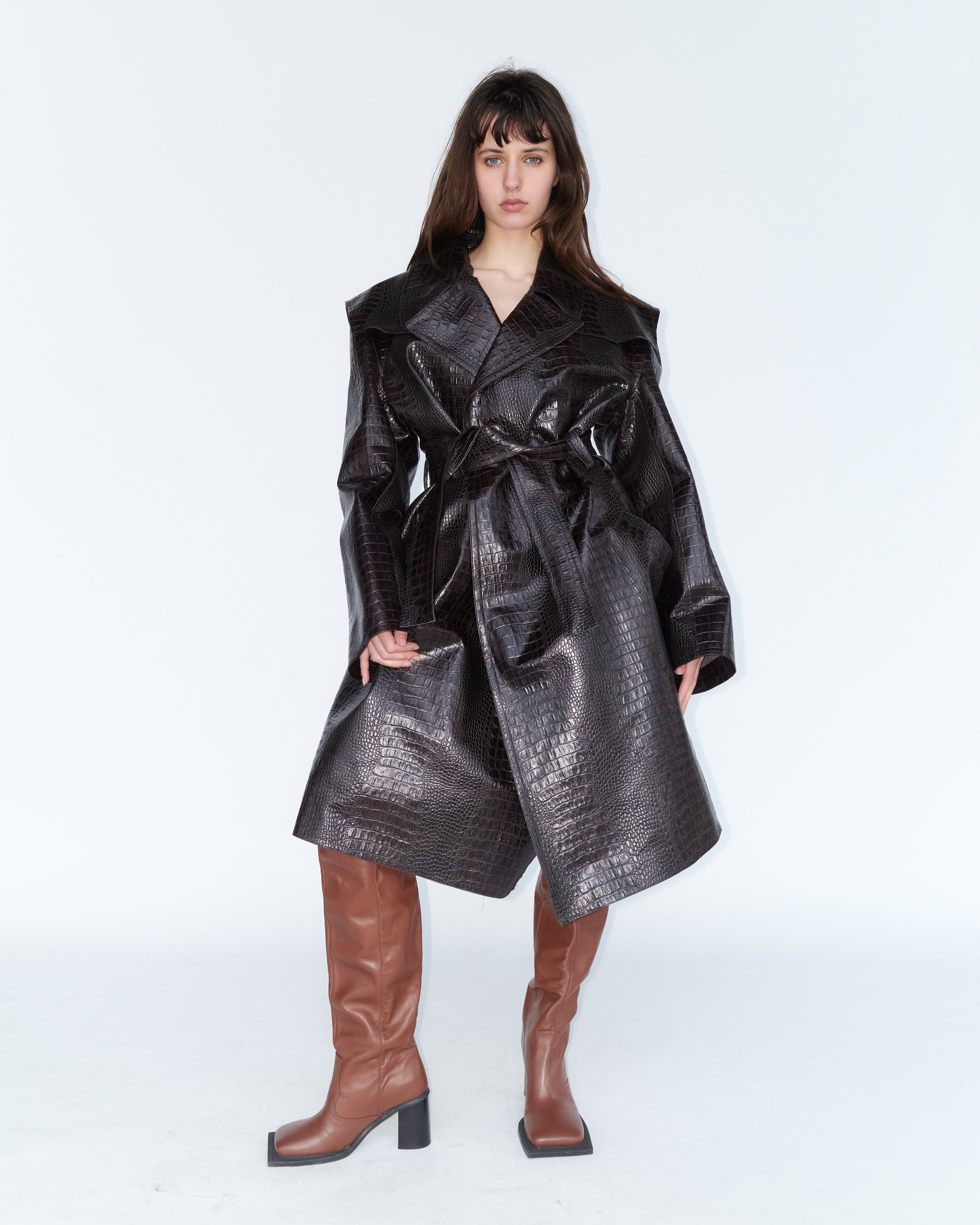 Cannibal Snake PU Leather