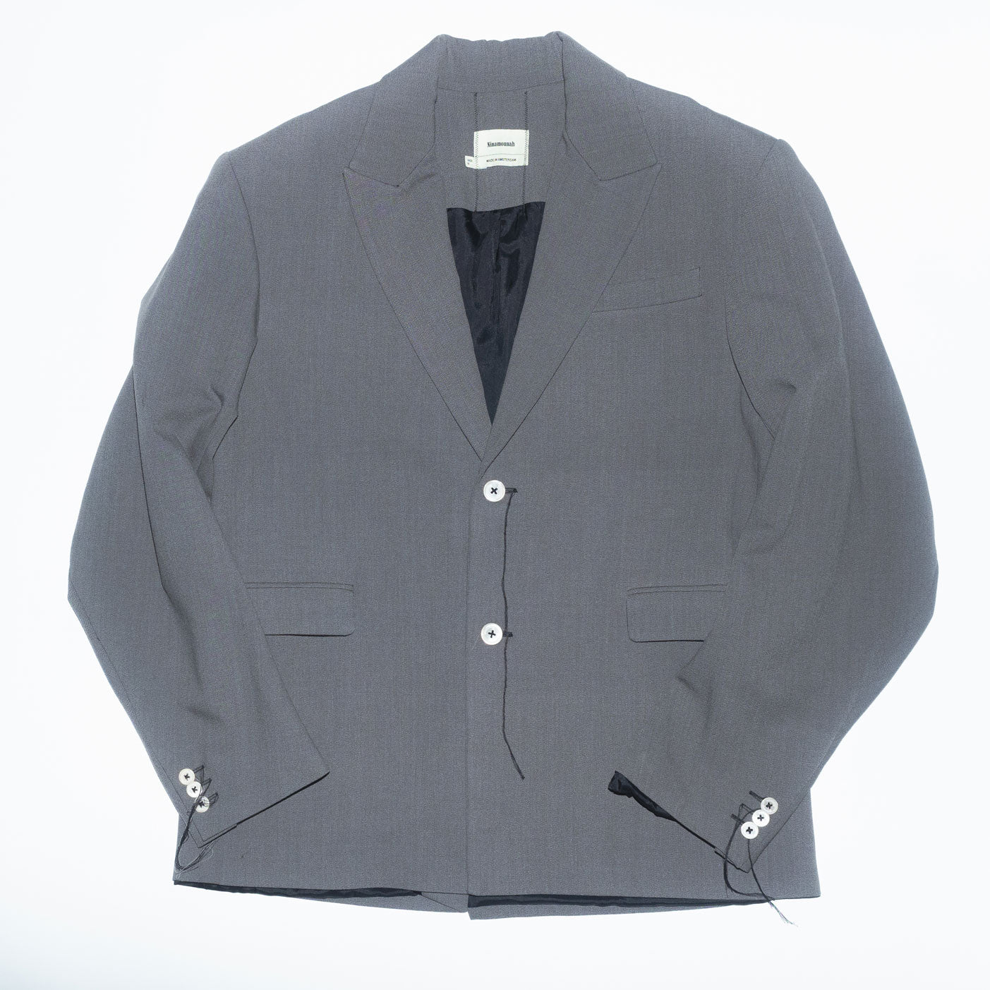 Archive Tempre Tailored Suit Jacket in Grey