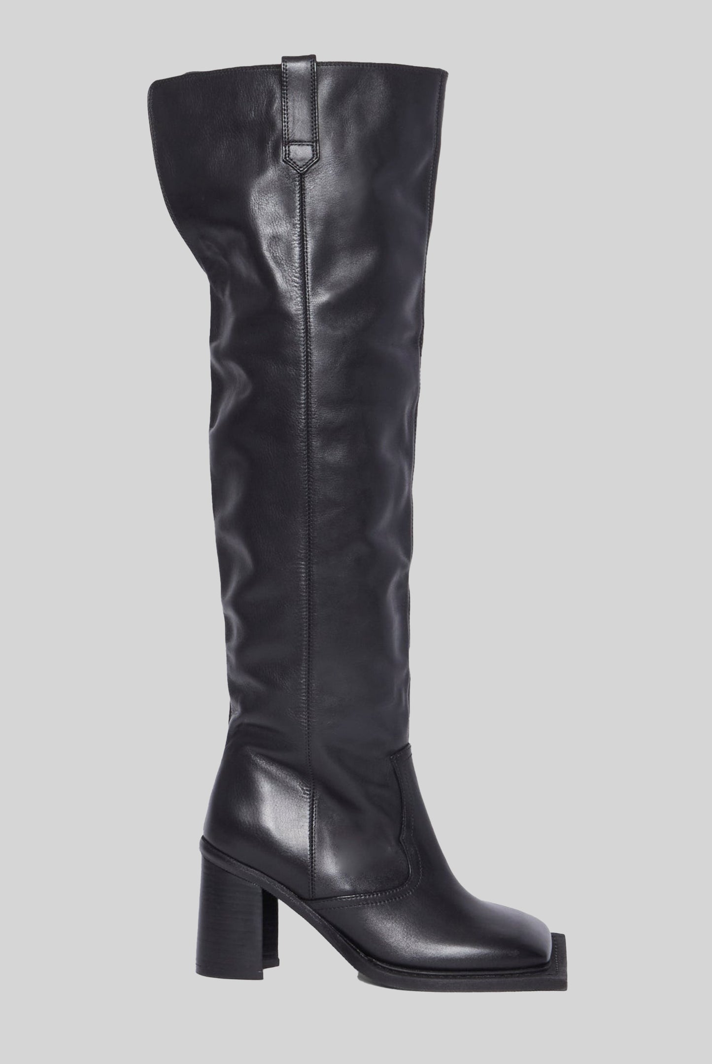 Howling Knee High Boots in Black