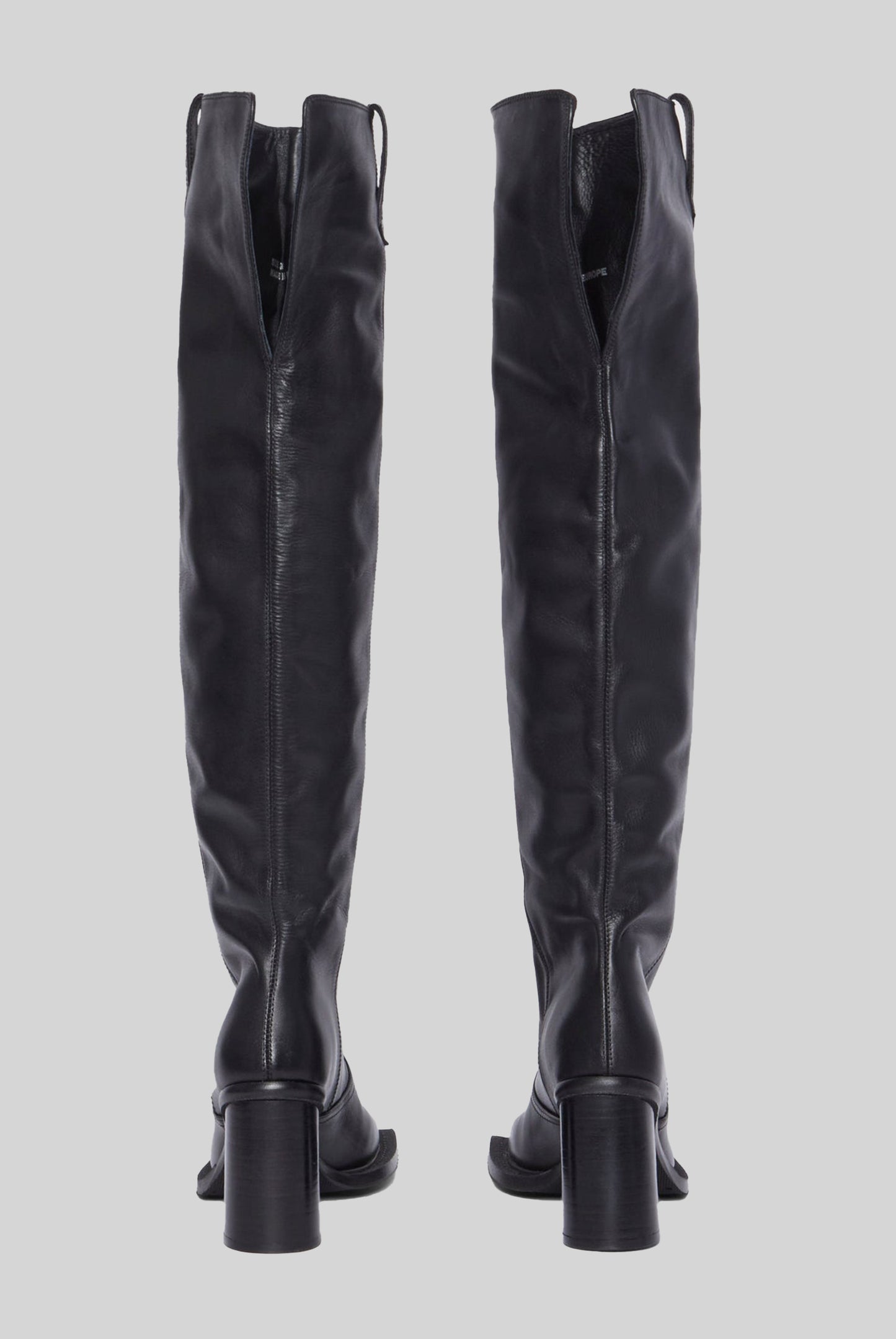 Howling Knee High Boots in Black