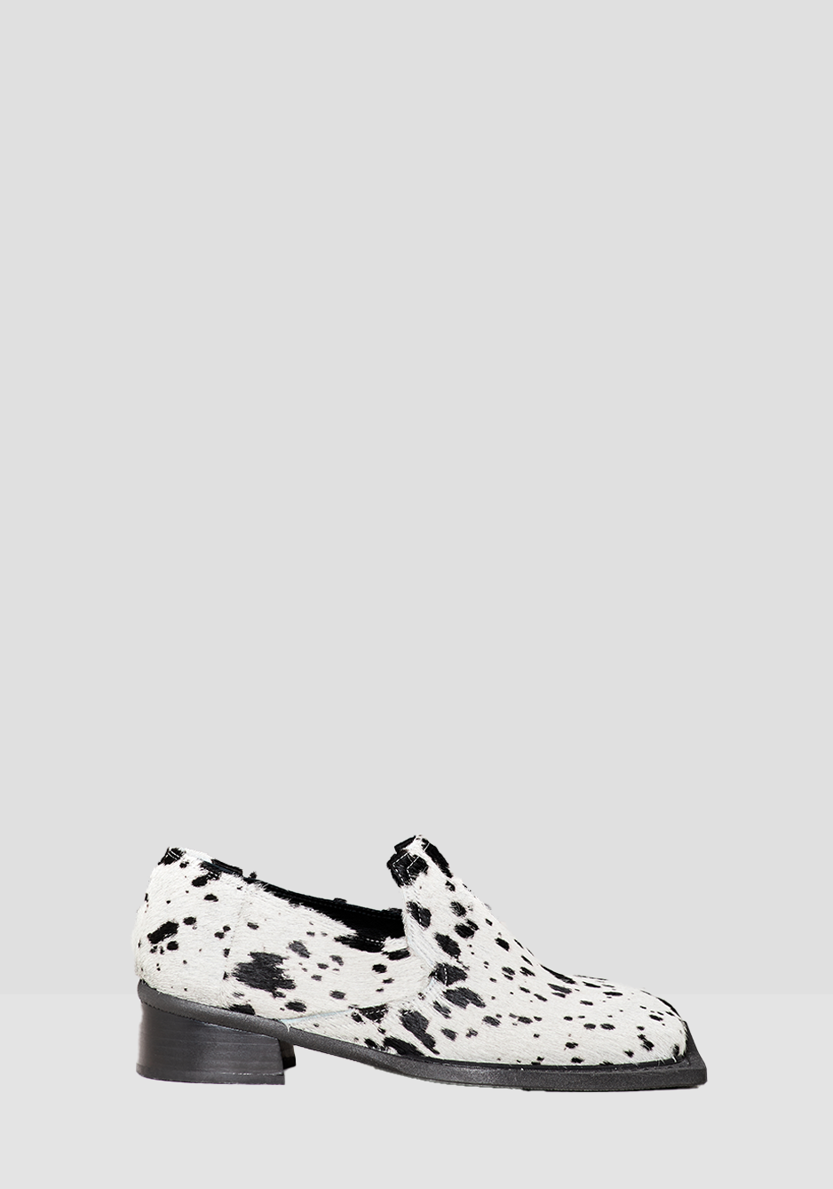 Howled Loafers in Cow Hair Spots
