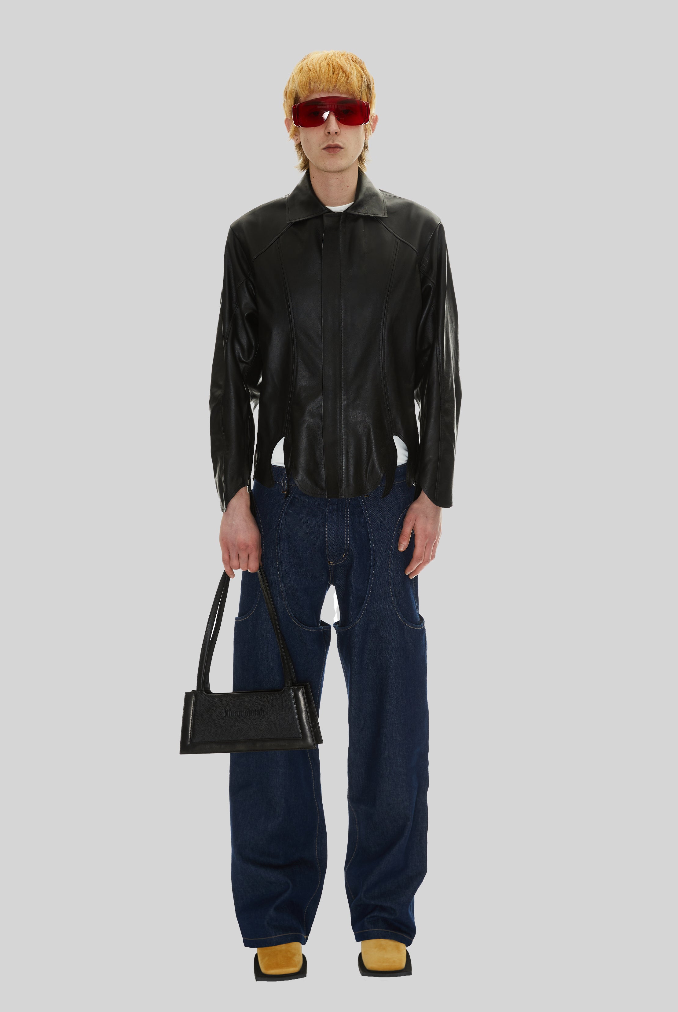 Juniper Jacket in Black Leather